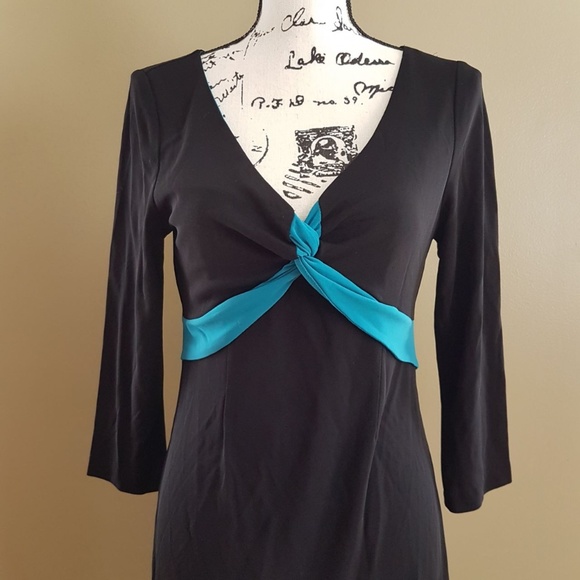 Mimi Maternity Midi Rayon Blend Dress size S - Picture 2 of 5